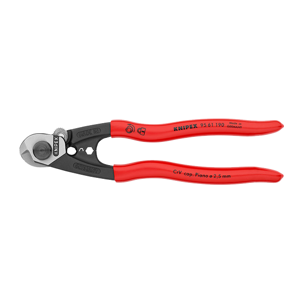 Knipex Pince pour coupe de tuyaux flexibles de 7 1/4 po et de