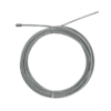 Steel cable 2,5 mm diameter 6 m length 1 crimped end - Chassitech