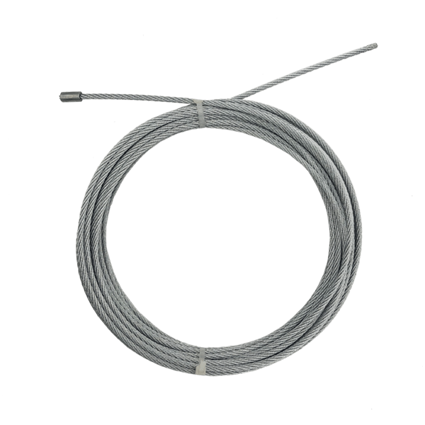 2 m Câble de Sécurité en Acier Tressé à double d'acier Inoxydable