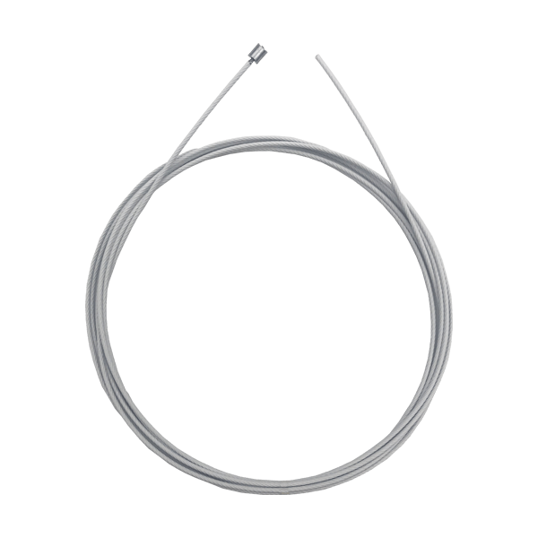 Câble BLANC (revêtu polyamide) ø 1,8 mm, embout serti – Longueur 3