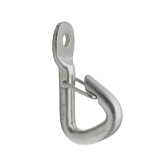 hook with security latch for storage or technical service hanging