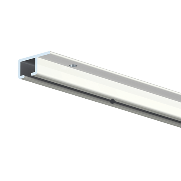 Rail suspension tableau 3 m percé tous les metres pour cables
